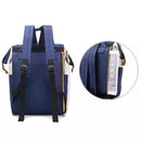 Mochila multifuncional de maternidade com compartimento termico igual lequeen