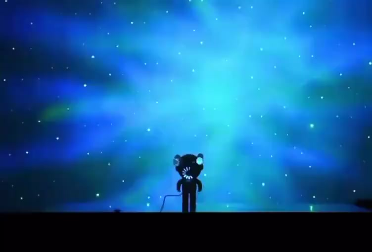 Luminaria Projetor De Luz Astronauta Lua Bluetooth Alto Falante Galaxy Ligth Estrelas Cor Da Estrutura Branco 110v/220