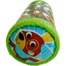 Rolo Inflável Chocalho Sensorial Brinquedo para Bebê