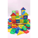Bloquinhos De Monta Monta Infantil - Montar Casa, Cidades Predios Peças bem Firmes e Coloridas