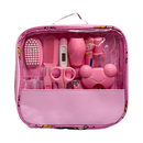 Kit Higiene e Cuidado para Bebê Recém-Nascido 13 Peças | Completo e Seguro – Rosa ou Azul