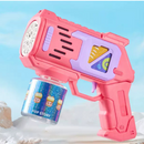 Brinquedo arminha de bolha de sabão colorido infantil - máquina de bolha de sabão