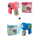 🫧 Brinquedo Arminha de Bolha de Sabão Infantil com Luzes LED –  Bolhas Coloridas e Divertidas