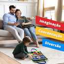 Maleta Atividade Coordenação Sensorial Montessori Infantil Alta Qualidade