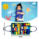 Maleta Atividade Coordenação Sensorial Montessori Infantil Alta Qualidade