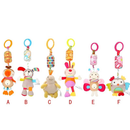 Móbile Para Carrinho Bebê Mordedor Sensorial Pelúcia Brinquedo Chocalho Infantil Pendurar Presente