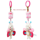 Móbile Para Carrinho Bebê Mordedor Sensorial Pelúcia Brinquedo Chocalho Infantil Pendurar Presente