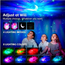 Luminaria Projetor De Luz Astronauta Lua Bluetooth Alto Falante Galaxy Ligth Estrelas Cor Da Estrutura Branco 110v/220